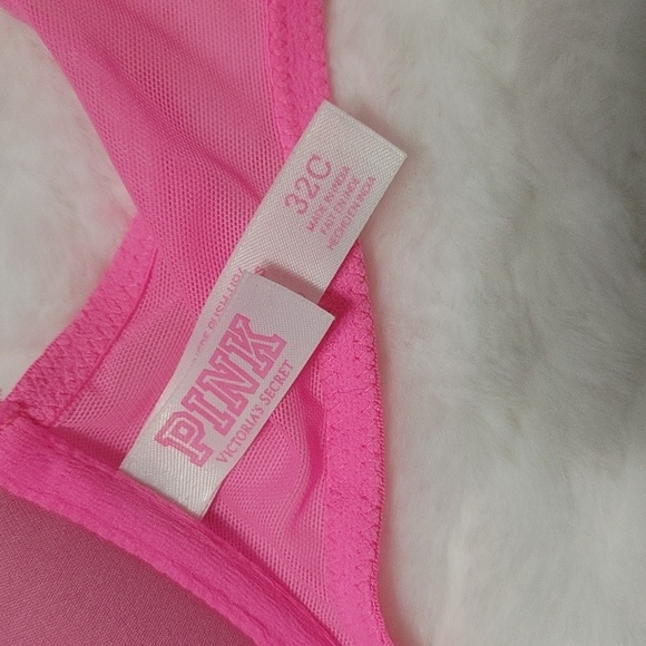 VS Pink Front Clasp "Wear Everywhere Push Up" Bra 32C in Neon Pink from 2012 - Picture 3 of 9
